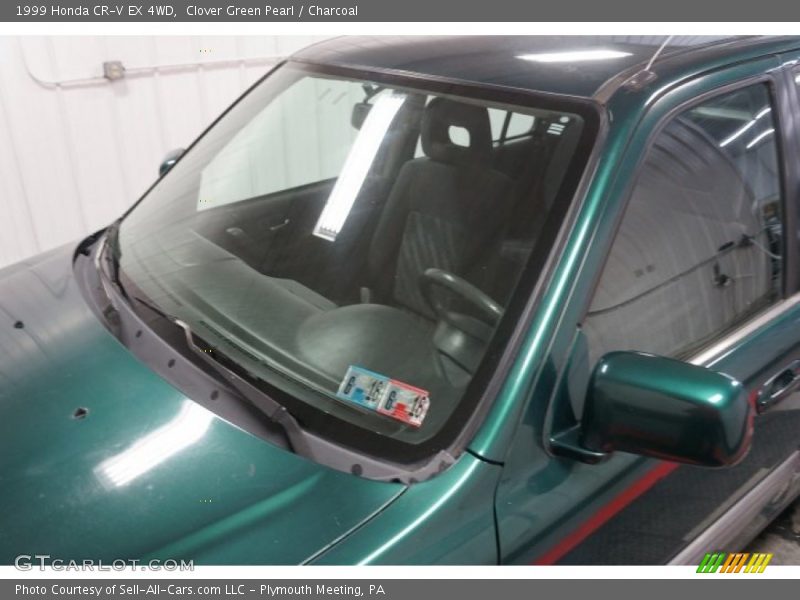 Clover Green Pearl / Charcoal 1999 Honda CR-V EX 4WD