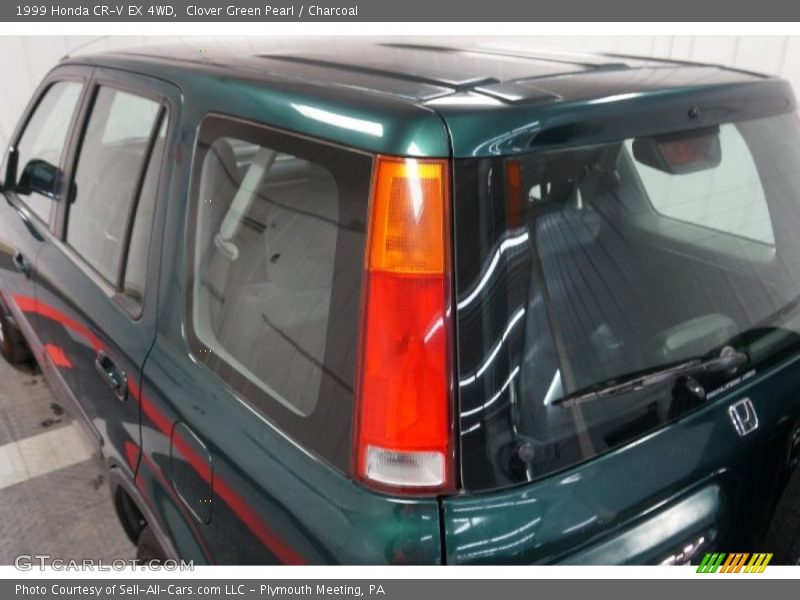 Clover Green Pearl / Charcoal 1999 Honda CR-V EX 4WD