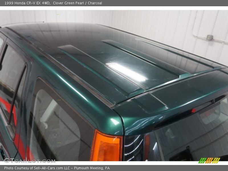 Clover Green Pearl / Charcoal 1999 Honda CR-V EX 4WD