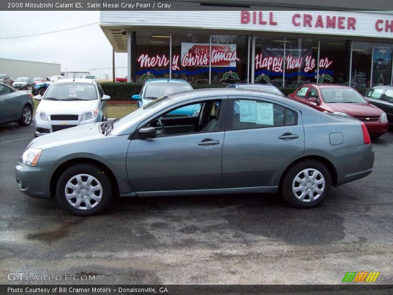 Satin Mesai Gray Pearl / Gray 2008 Mitsubishi Galant ES