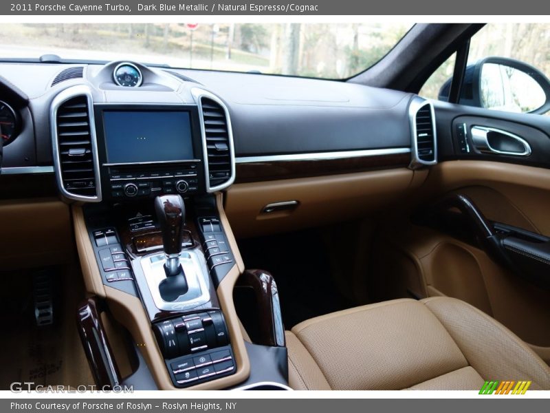 Dark Blue Metallic / Natural Espresso/Cognac 2011 Porsche Cayenne Turbo