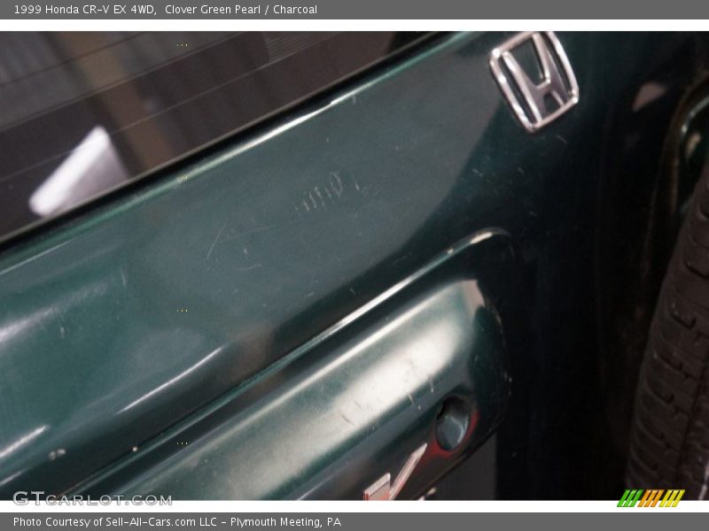 Clover Green Pearl / Charcoal 1999 Honda CR-V EX 4WD