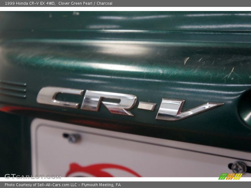 Clover Green Pearl / Charcoal 1999 Honda CR-V EX 4WD