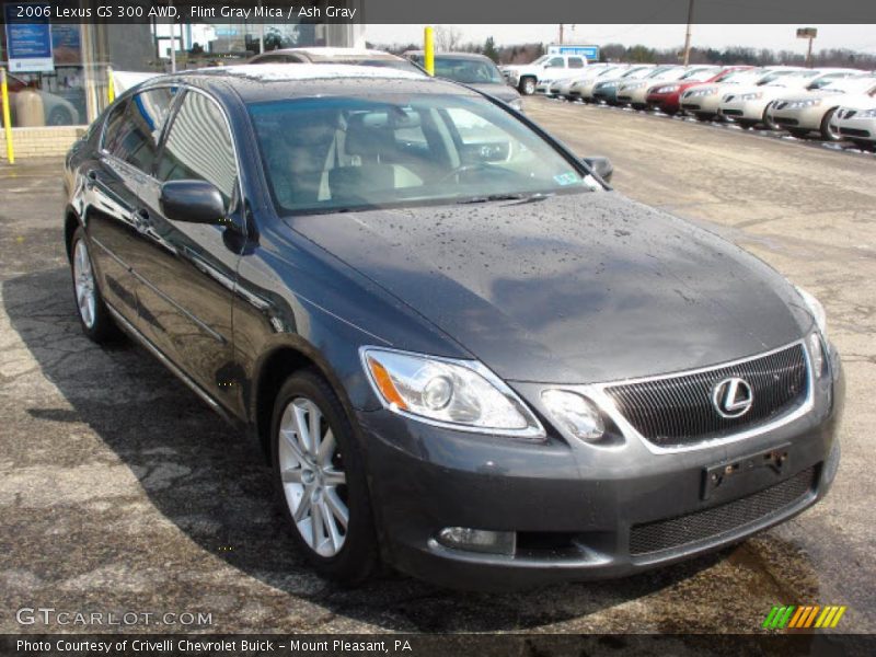 Flint Gray Mica / Ash Gray 2006 Lexus GS 300 AWD