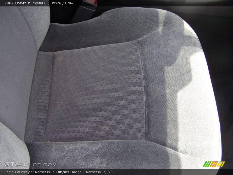 White / Gray 2007 Chevrolet Impala LT