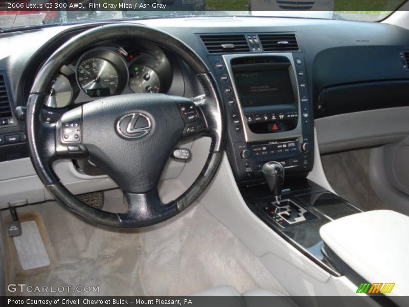 Flint Gray Mica / Ash Gray 2006 Lexus GS 300 AWD