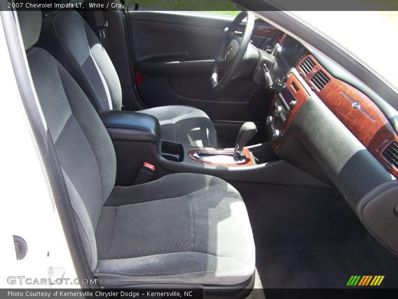 White / Gray 2007 Chevrolet Impala LT