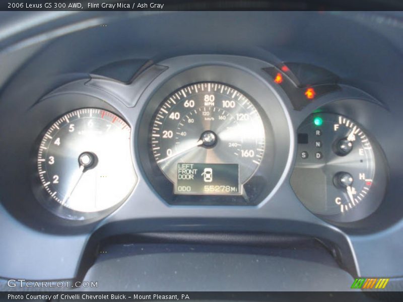Flint Gray Mica / Ash Gray 2006 Lexus GS 300 AWD