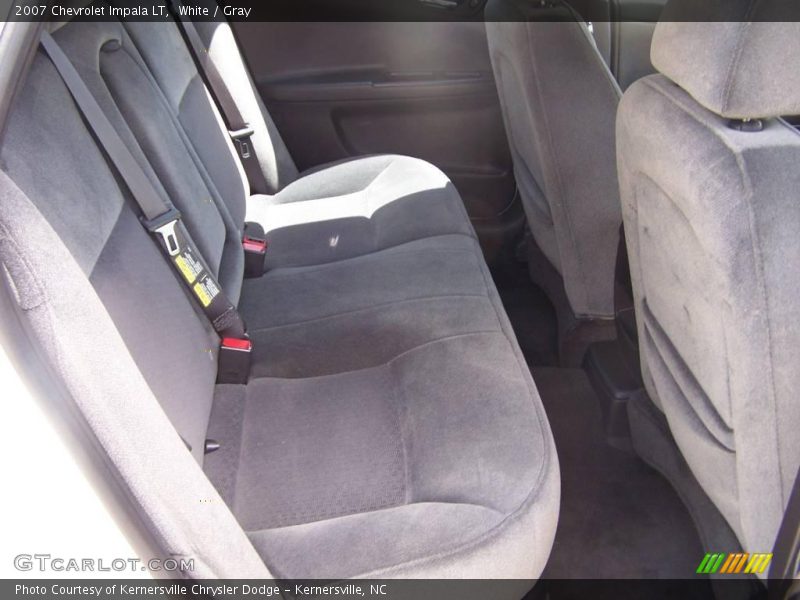 White / Gray 2007 Chevrolet Impala LT