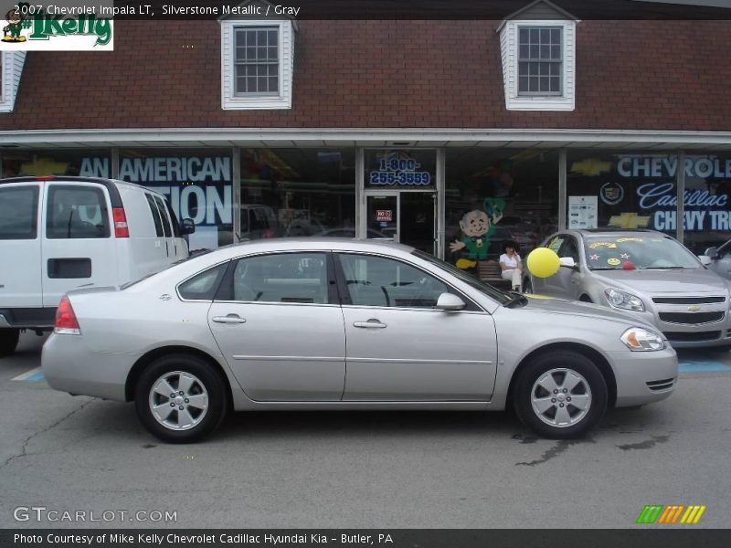 Silverstone Metallic / Gray 2007 Chevrolet Impala LT