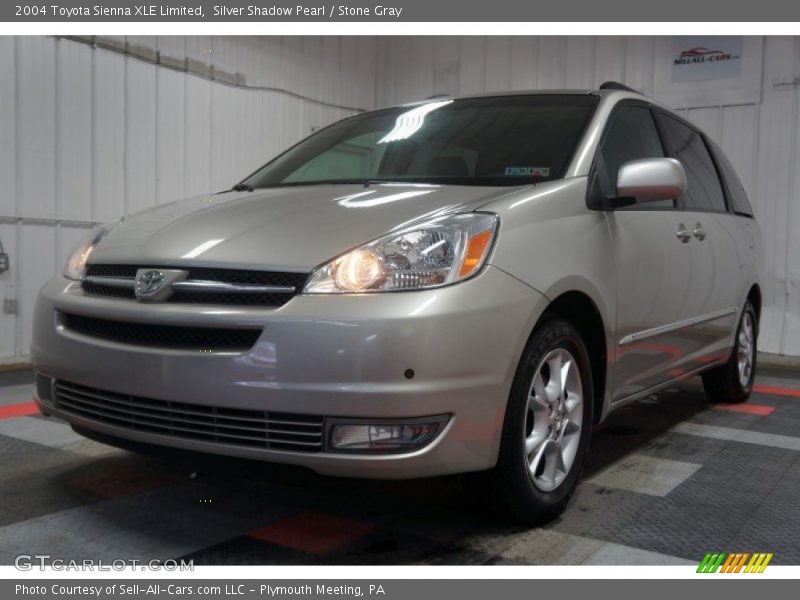 Silver Shadow Pearl / Stone Gray 2004 Toyota Sienna XLE Limited