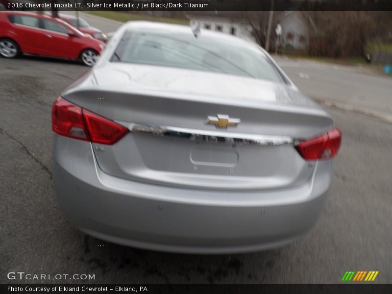 Silver Ice Metallic / Jet Black/Dark Titanium 2016 Chevrolet Impala LT