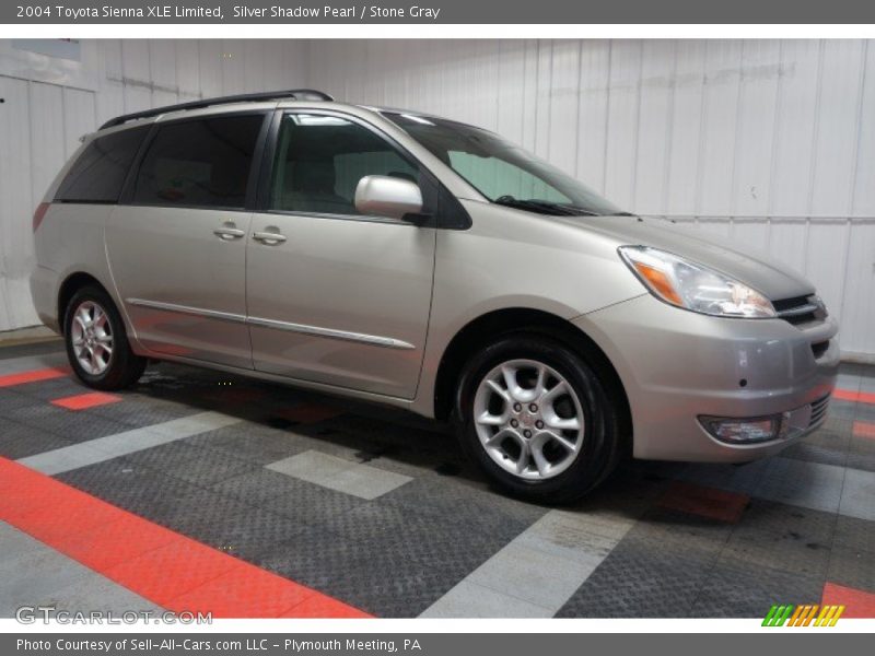 Silver Shadow Pearl / Stone Gray 2004 Toyota Sienna XLE Limited