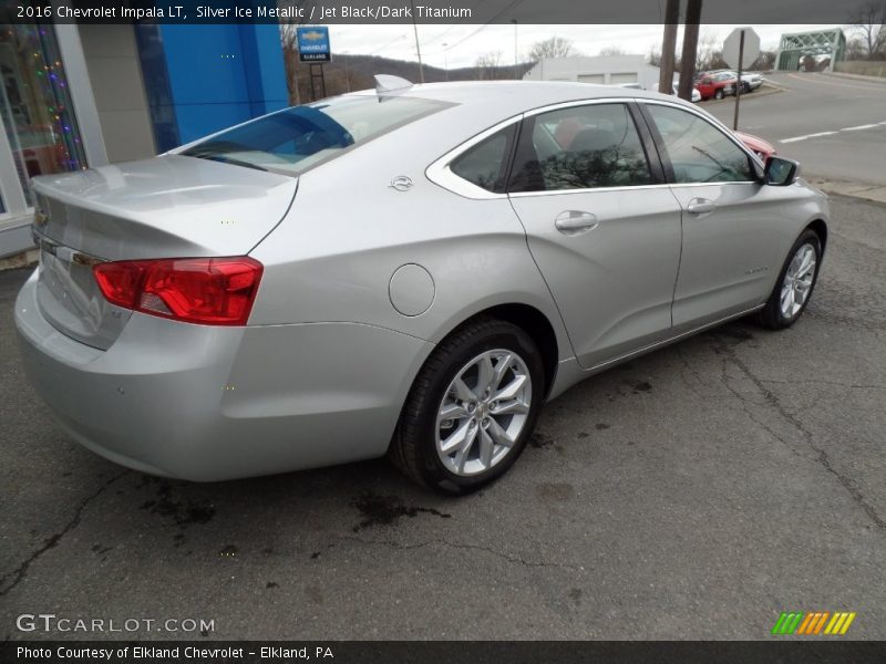 Silver Ice Metallic / Jet Black/Dark Titanium 2016 Chevrolet Impala LT