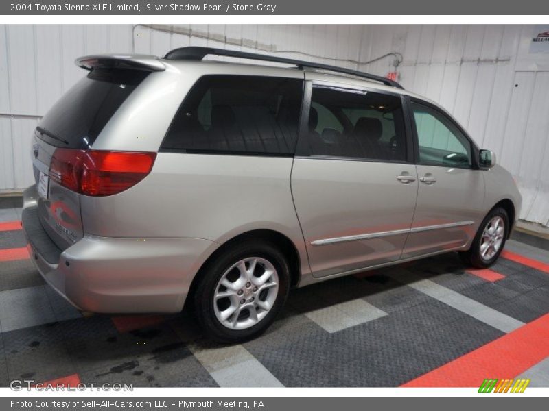 Silver Shadow Pearl / Stone Gray 2004 Toyota Sienna XLE Limited