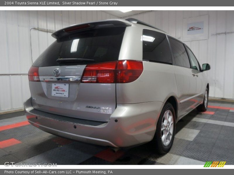 Silver Shadow Pearl / Stone Gray 2004 Toyota Sienna XLE Limited