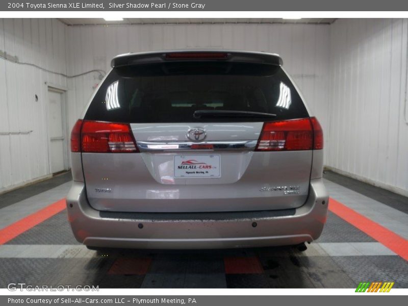 Silver Shadow Pearl / Stone Gray 2004 Toyota Sienna XLE Limited