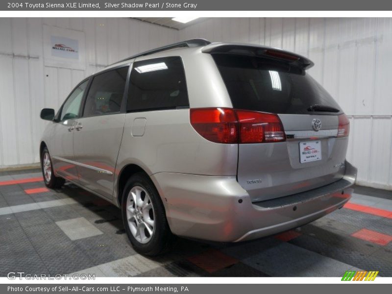 Silver Shadow Pearl / Stone Gray 2004 Toyota Sienna XLE Limited