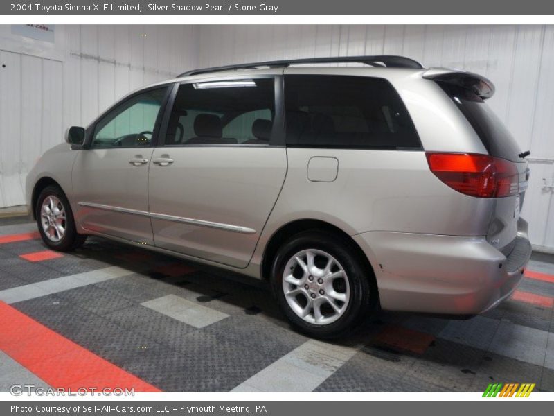 Silver Shadow Pearl / Stone Gray 2004 Toyota Sienna XLE Limited