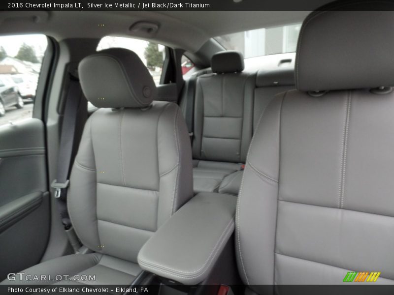 Silver Ice Metallic / Jet Black/Dark Titanium 2016 Chevrolet Impala LT