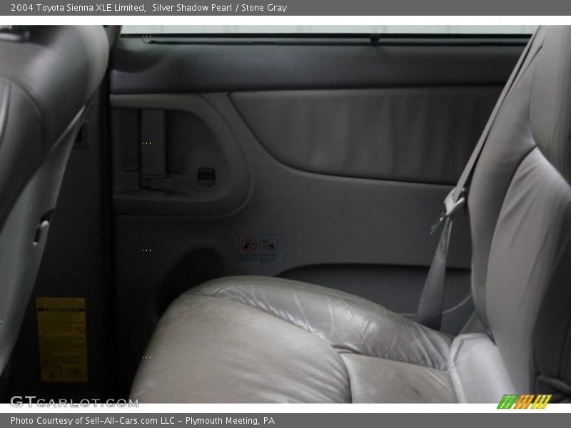 Silver Shadow Pearl / Stone Gray 2004 Toyota Sienna XLE Limited