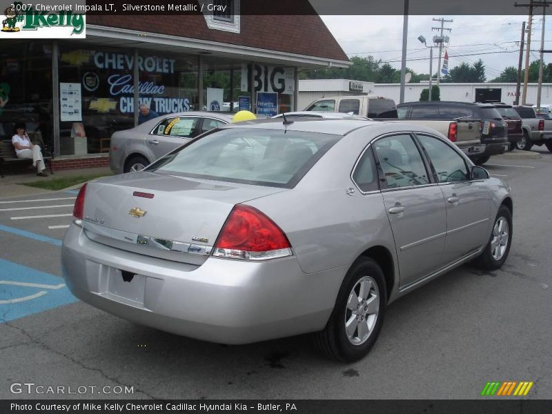 Silverstone Metallic / Gray 2007 Chevrolet Impala LT