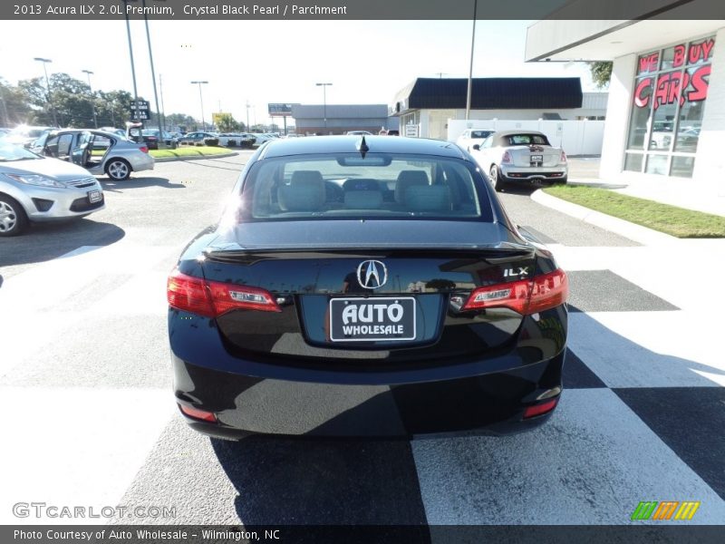 Crystal Black Pearl / Parchment 2013 Acura ILX 2.0L Premium