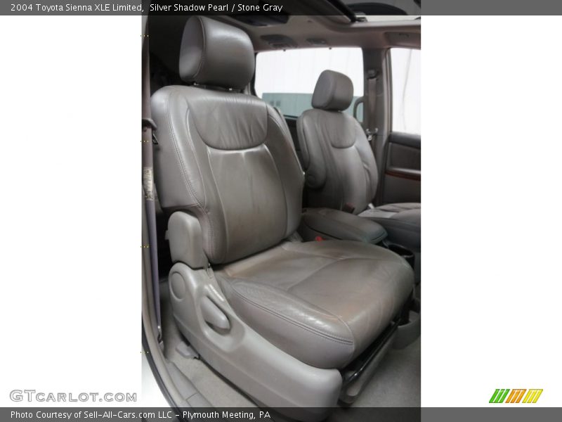 Silver Shadow Pearl / Stone Gray 2004 Toyota Sienna XLE Limited