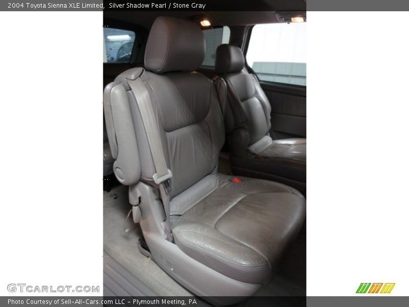 Silver Shadow Pearl / Stone Gray 2004 Toyota Sienna XLE Limited