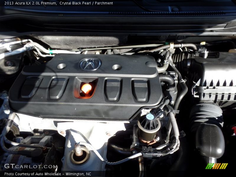 Crystal Black Pearl / Parchment 2013 Acura ILX 2.0L Premium