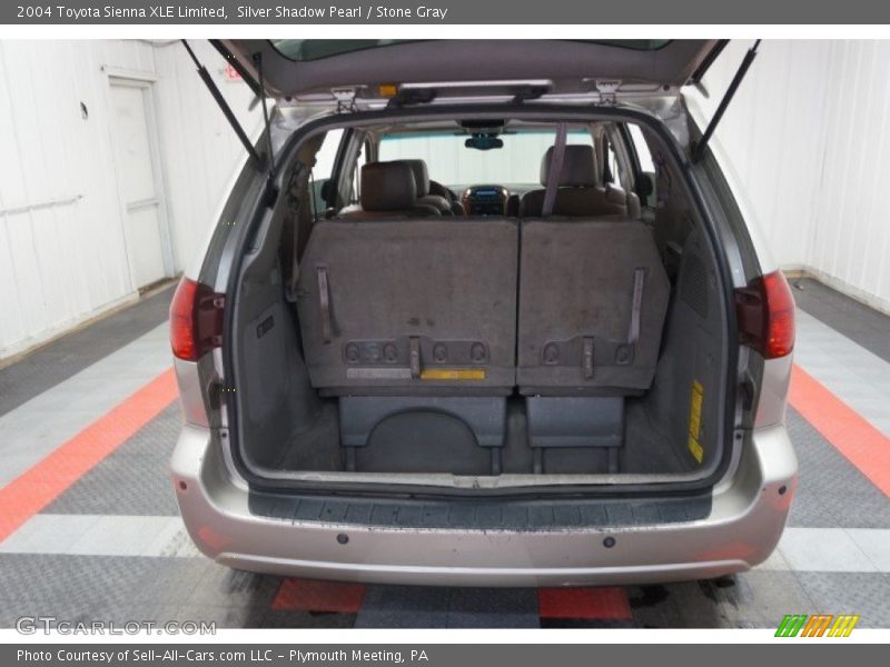 Silver Shadow Pearl / Stone Gray 2004 Toyota Sienna XLE Limited