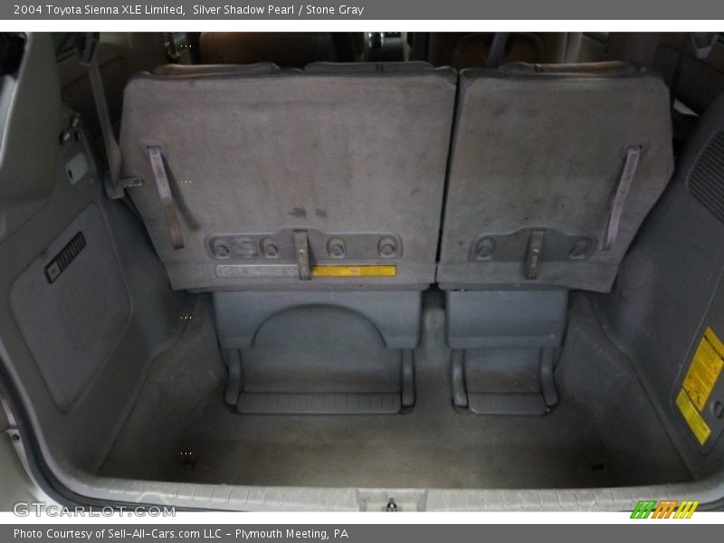 Silver Shadow Pearl / Stone Gray 2004 Toyota Sienna XLE Limited
