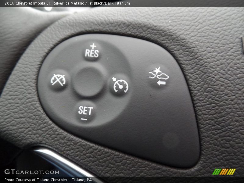 Controls of 2016 Impala LT