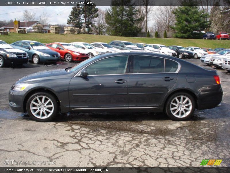 Flint Gray Mica / Ash Gray 2006 Lexus GS 300 AWD