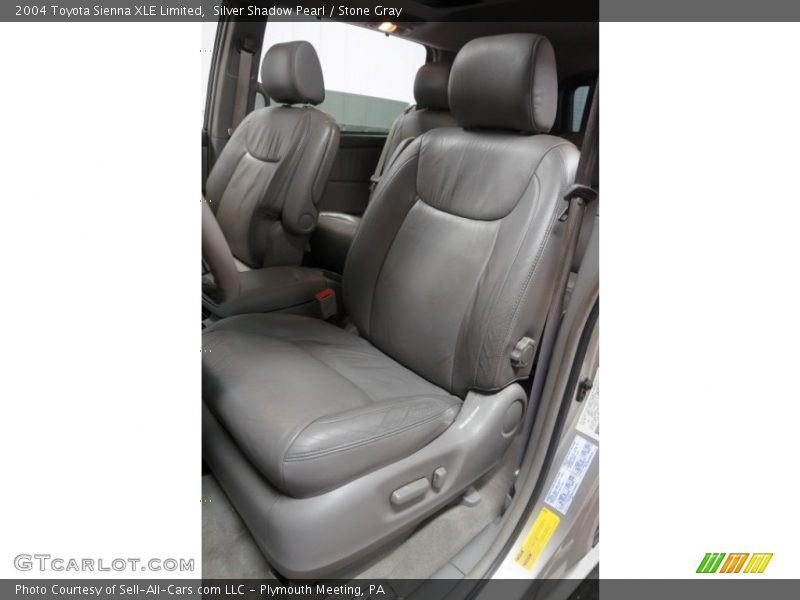 Silver Shadow Pearl / Stone Gray 2004 Toyota Sienna XLE Limited