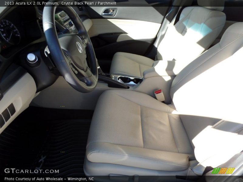 Crystal Black Pearl / Parchment 2013 Acura ILX 2.0L Premium