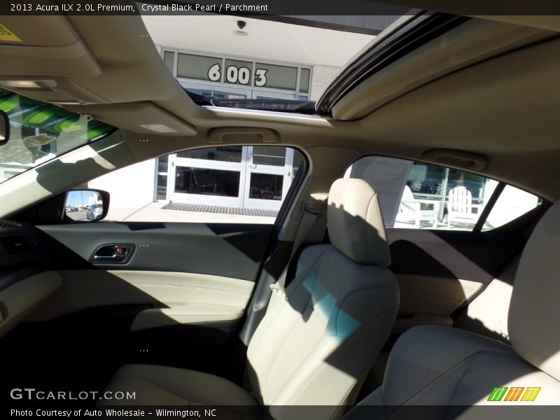 Crystal Black Pearl / Parchment 2013 Acura ILX 2.0L Premium