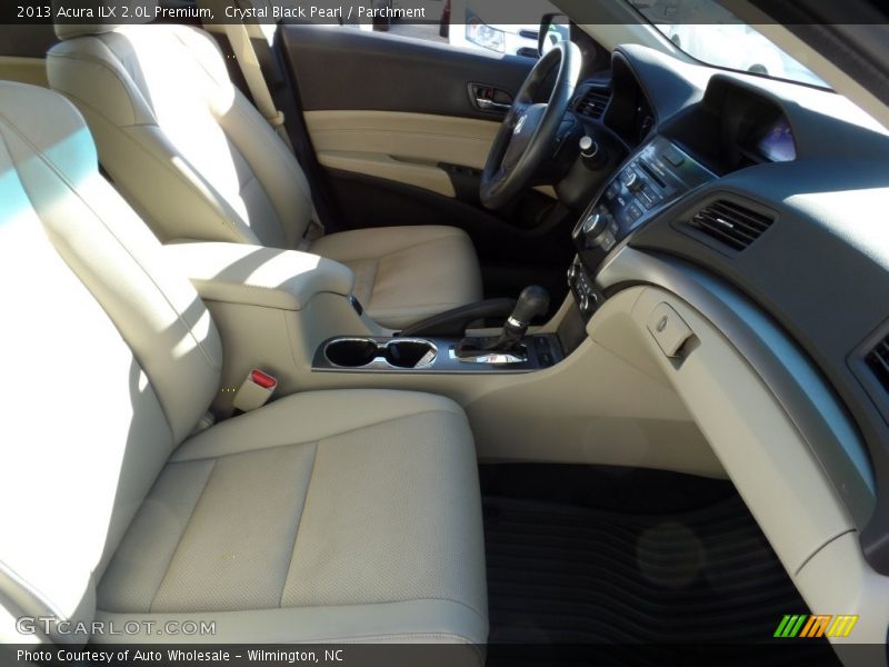 Crystal Black Pearl / Parchment 2013 Acura ILX 2.0L Premium