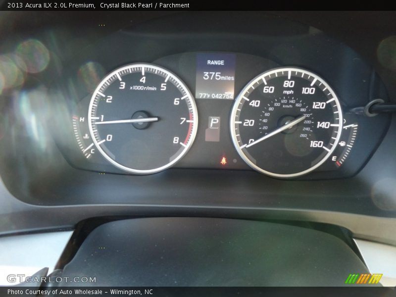 Crystal Black Pearl / Parchment 2013 Acura ILX 2.0L Premium