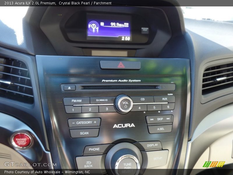 Crystal Black Pearl / Parchment 2013 Acura ILX 2.0L Premium