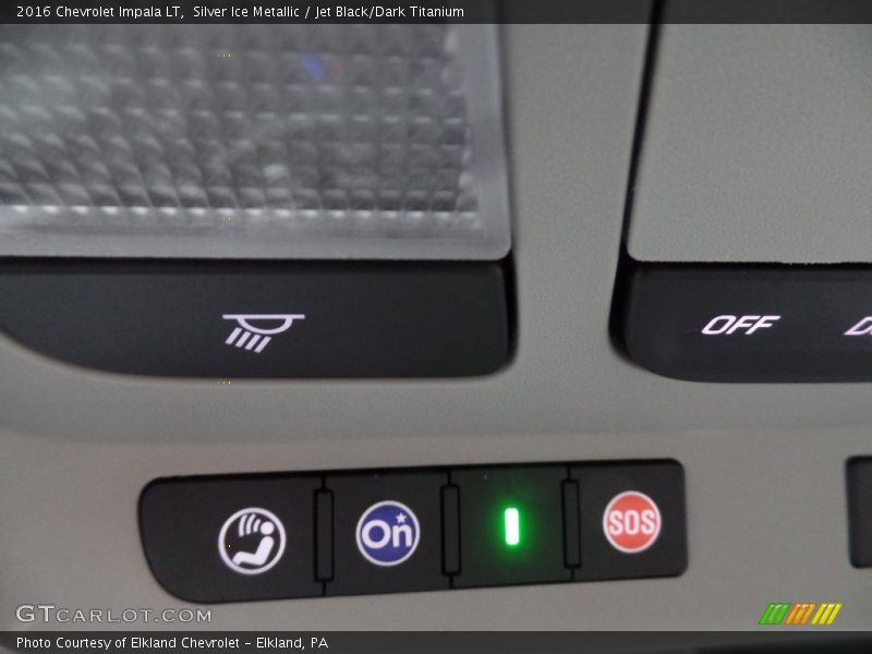 Controls of 2016 Impala LT