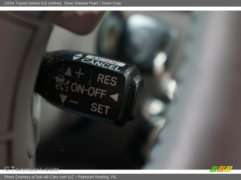 Silver Shadow Pearl / Stone Gray 2004 Toyota Sienna XLE Limited