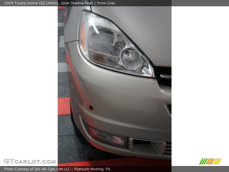Silver Shadow Pearl / Stone Gray 2004 Toyota Sienna XLE Limited