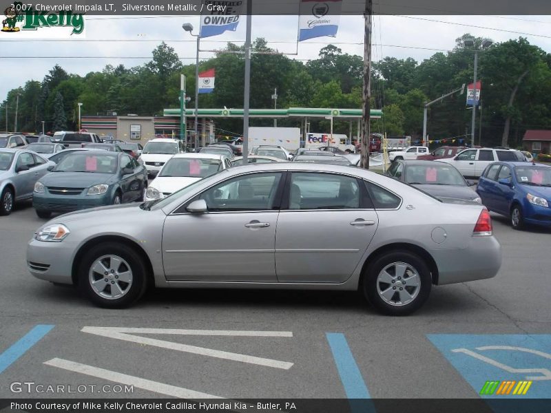 Silverstone Metallic / Gray 2007 Chevrolet Impala LT