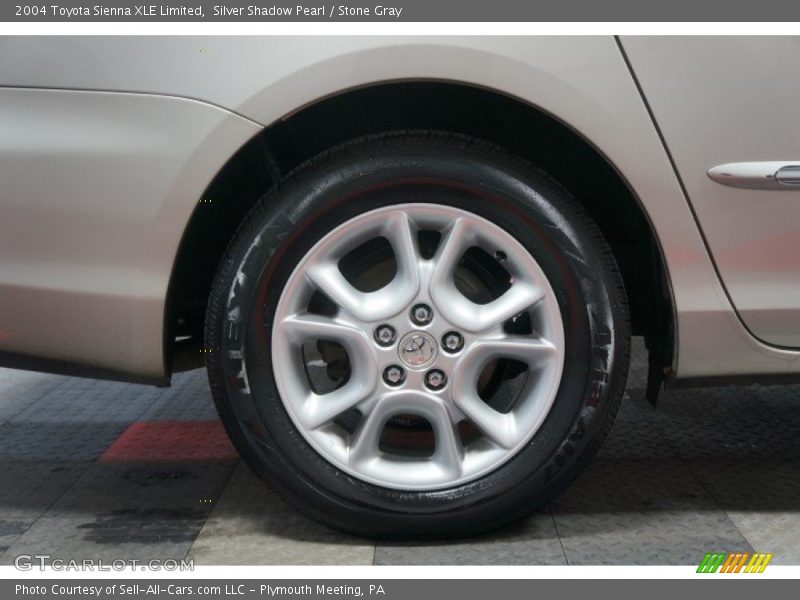 Silver Shadow Pearl / Stone Gray 2004 Toyota Sienna XLE Limited