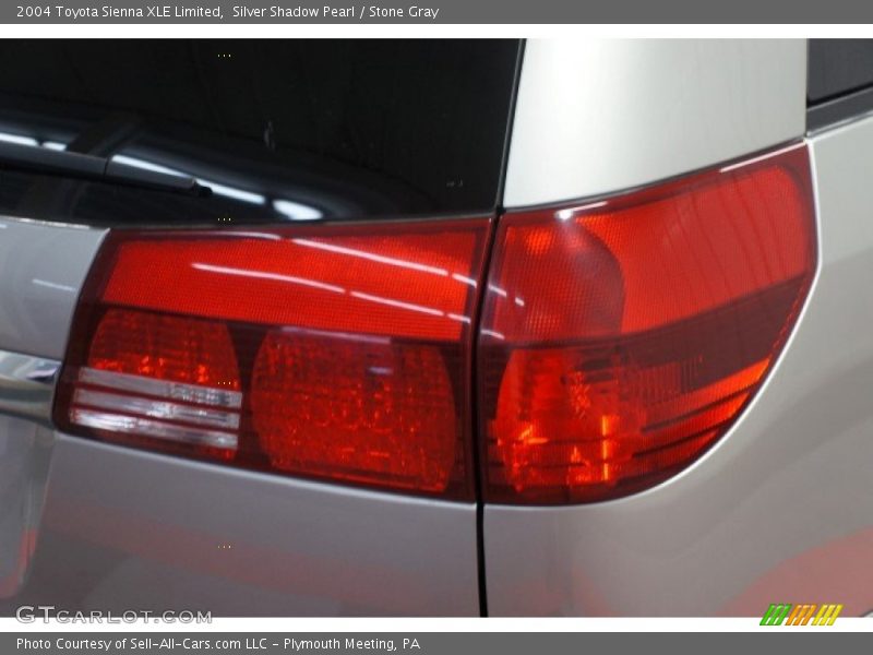 Silver Shadow Pearl / Stone Gray 2004 Toyota Sienna XLE Limited