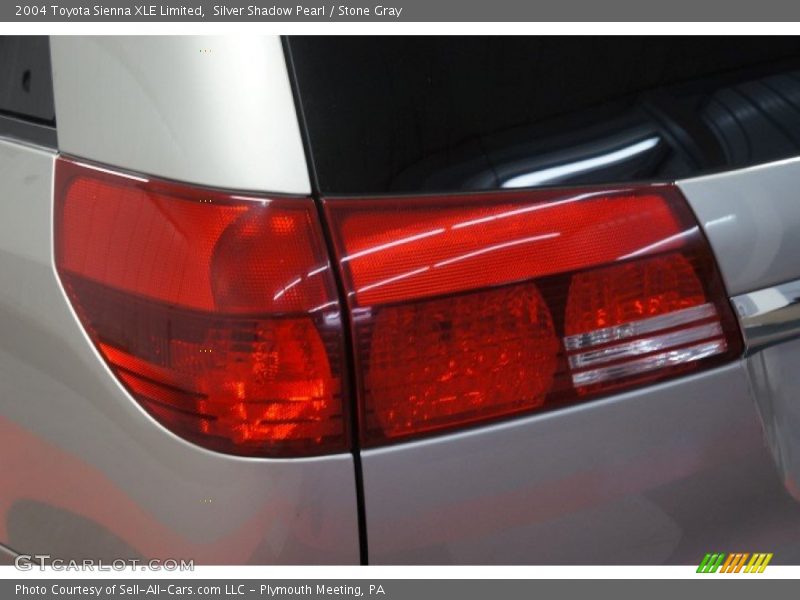 Silver Shadow Pearl / Stone Gray 2004 Toyota Sienna XLE Limited