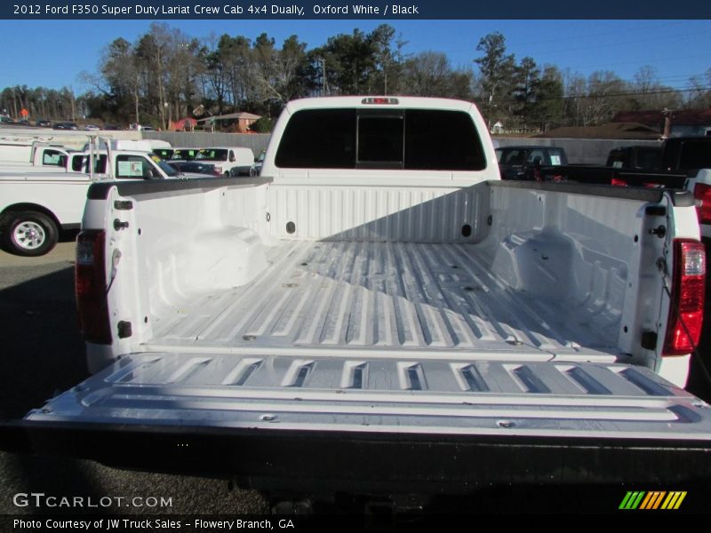 Oxford White / Black 2012 Ford F350 Super Duty Lariat Crew Cab 4x4 Dually