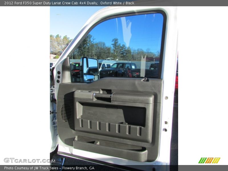 Oxford White / Black 2012 Ford F350 Super Duty Lariat Crew Cab 4x4 Dually