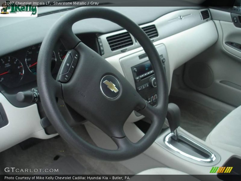 Silverstone Metallic / Gray 2007 Chevrolet Impala LT